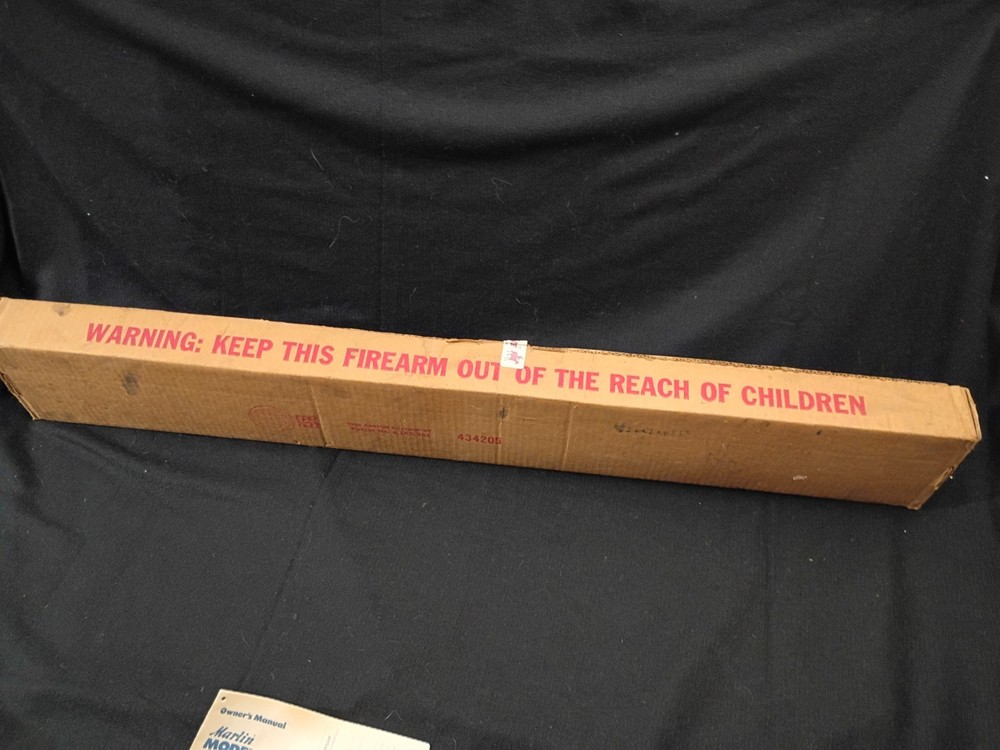 1986 Marlin Model 783 BOX AND MANUAL ONLY!