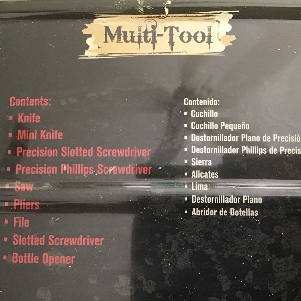 Iron Bridge Tools Tattoo 9 In 1 Multi-Tool
