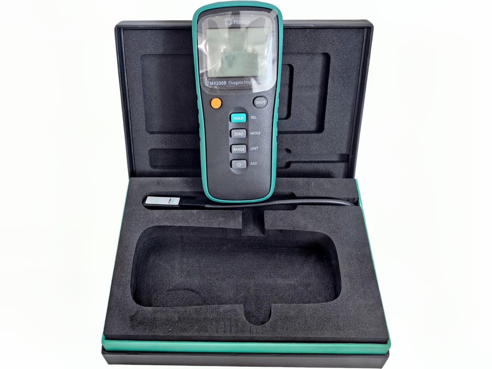 Handheld Single-Axis Fluxgate Magnetometer with Range 0-2000μT Accuracy Class 1