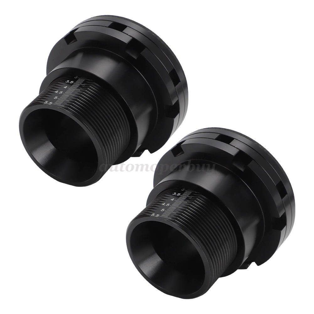 Pair 20-50mm Height Adjustable Rear Spring Perche Lowering For BMW E36, E46 & M3