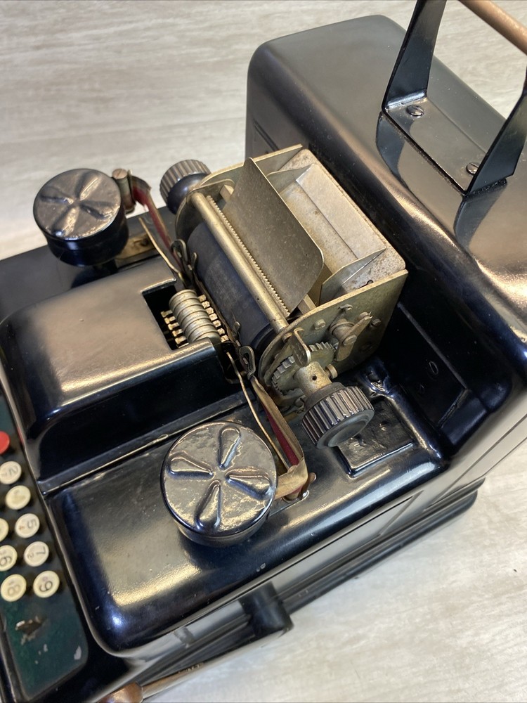 Antique Dalton Adding, listing, & Calculating Machine CLEAN READ MISSING KEY