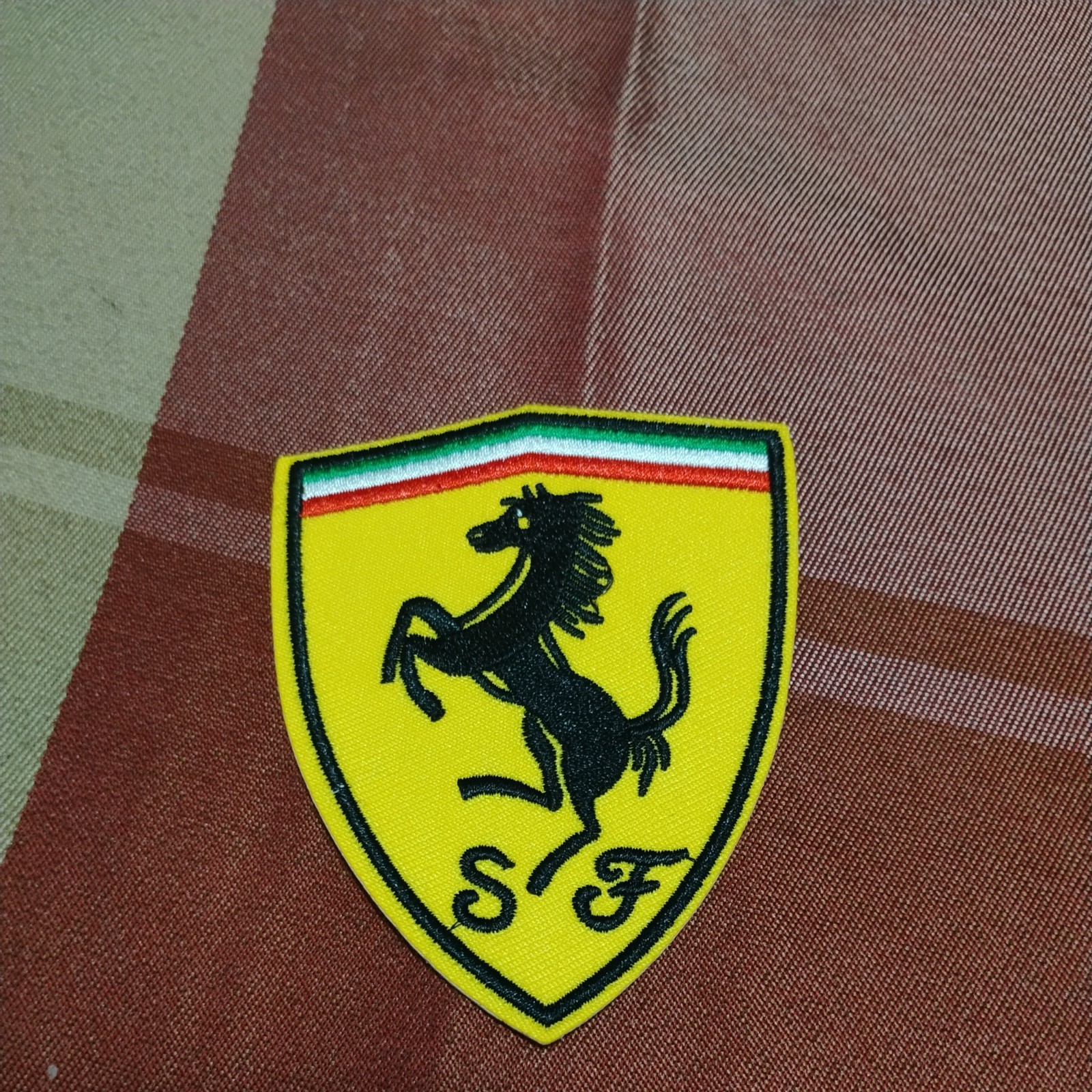 Ferrari Automotive Iron On Patch