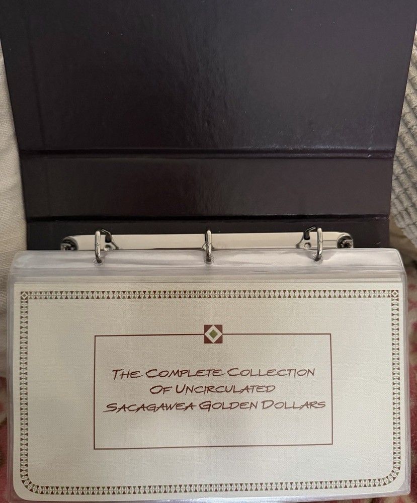 sacagawea dollar coins complete set