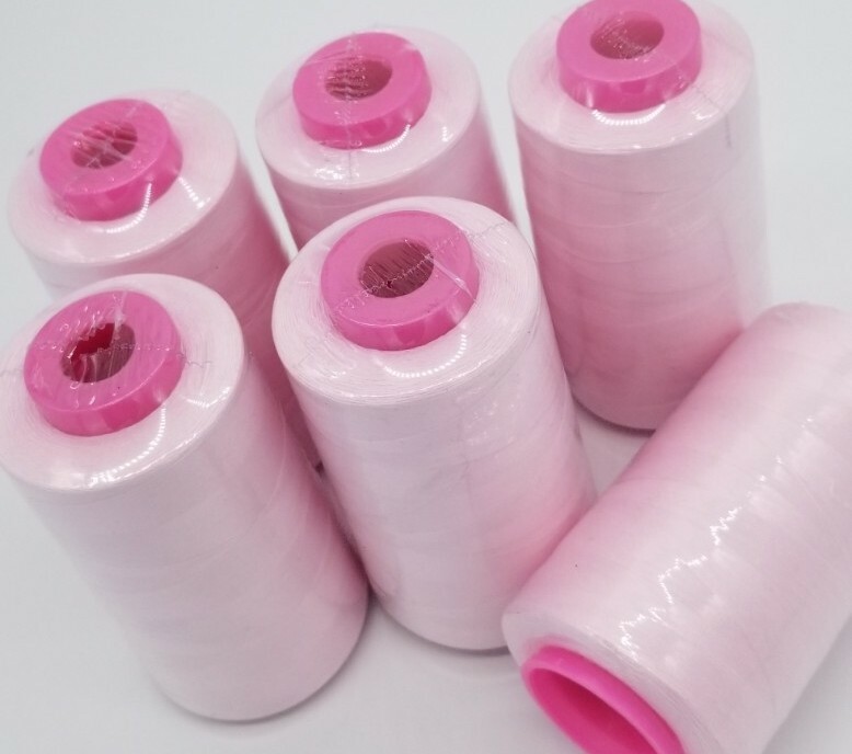 6 Big Spools PINK (A121) High Quality Multi Purpose Sewing Threads T27 S/2