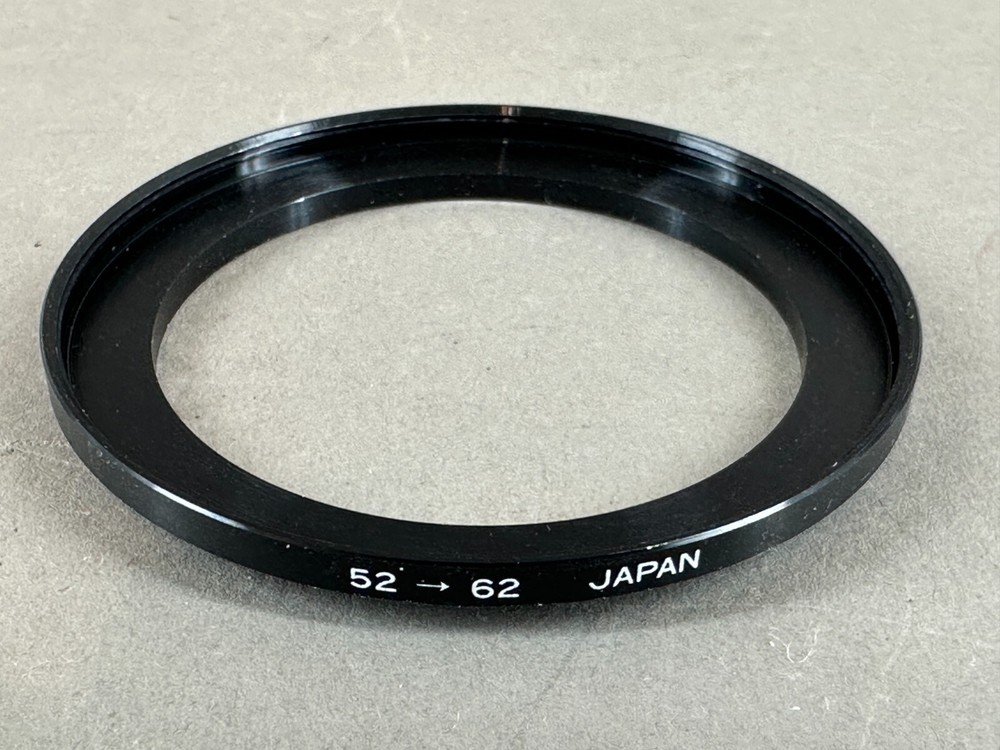 Camera Lens Filter Adapter Ring Customizer 52mm - 62mm Step Up Stepping Japan