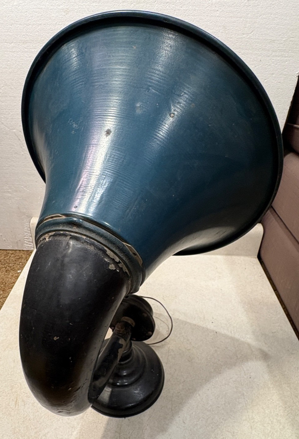 Atwater Kent Model L goose neck radio speaker Untested