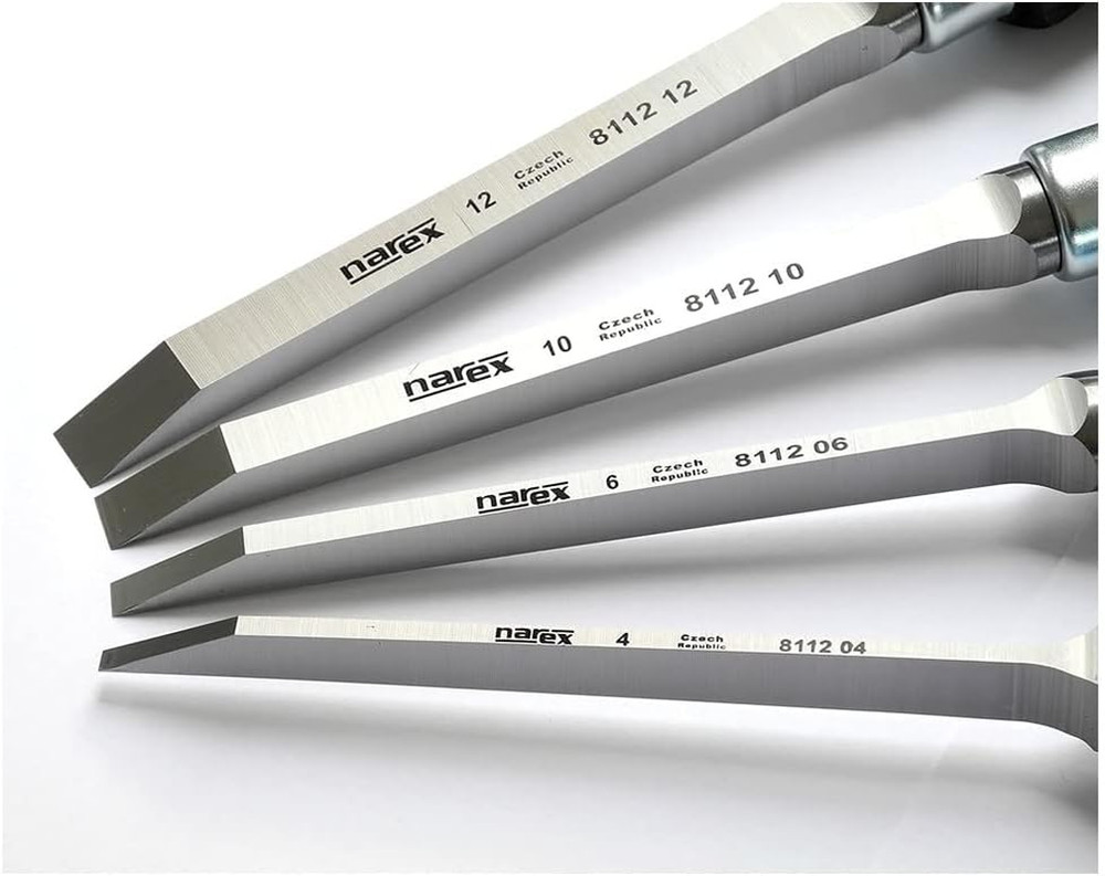 863600Chisel / Mortise Chisel Set - 4/6 / 10/12 Mm - for Mortises