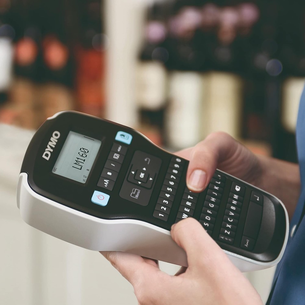 DYMO Label Maker LabelManager 160 Portable Maker, Machine Only, Black