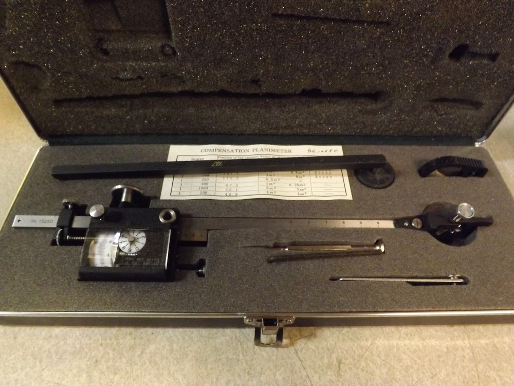 LUTZ COMPENSATION PLANIMETER NO. 13250