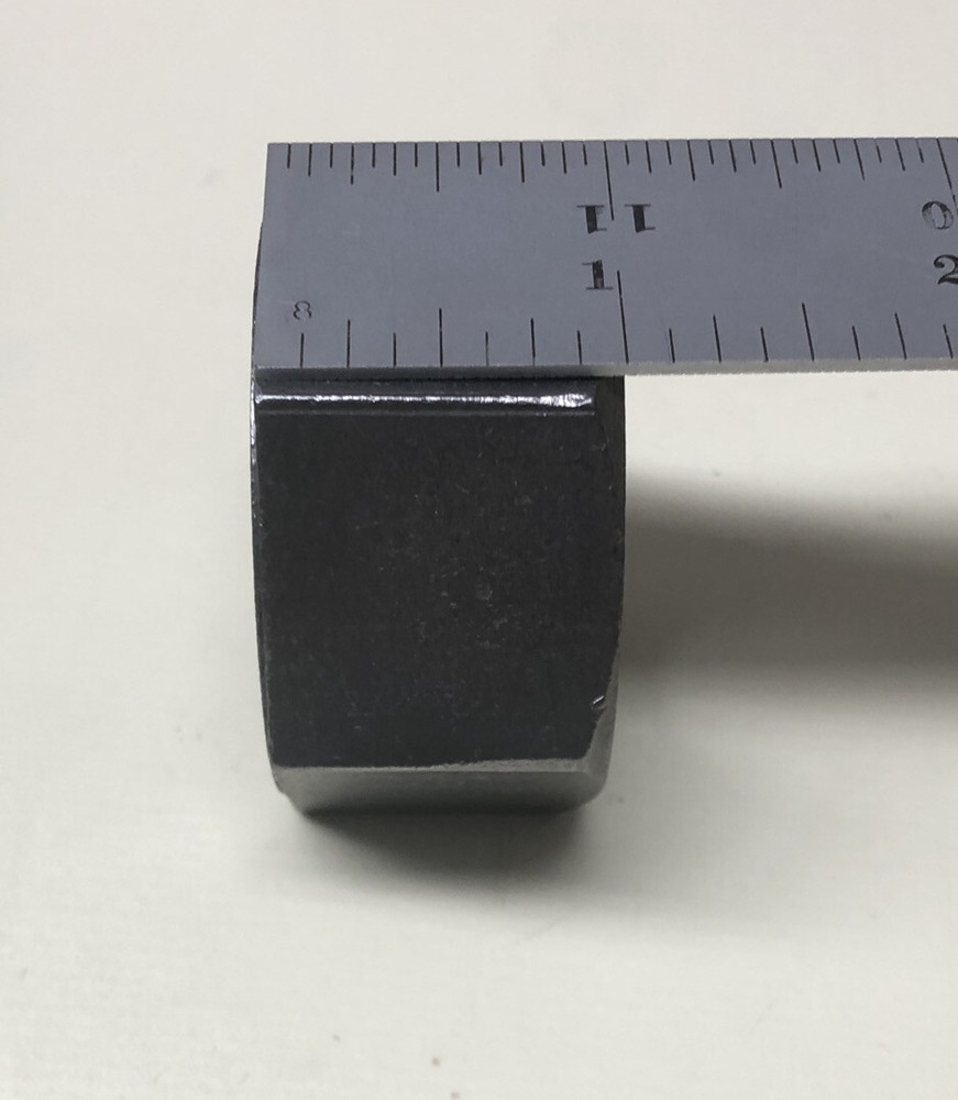 1-1/4" -12 Left Hand Thread Hex Nut Finished Fine Thread (1 Piece) 1.250