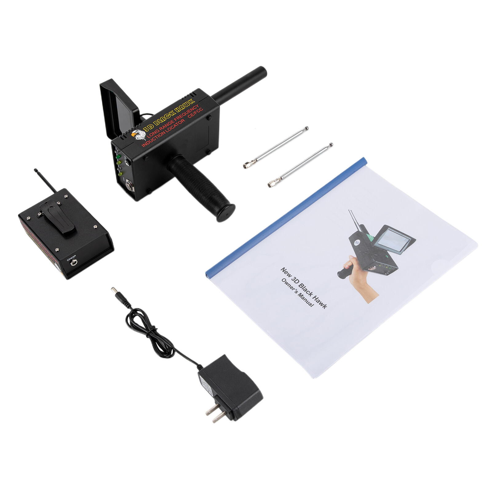 1200M LED Long Range Metal Gold Diamond Detector Finder Treasure Hunter Digger