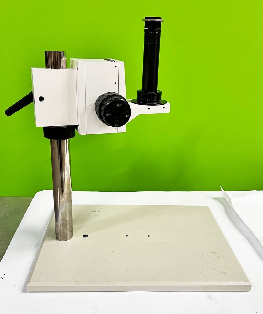 Optem Microscope Z-Axis Course/Fine 1.5" Pole Stand 16" x 12" Base +10x Optics
