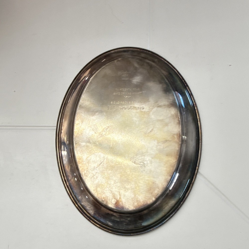 Gorham Silverplate Oval Platter Tray