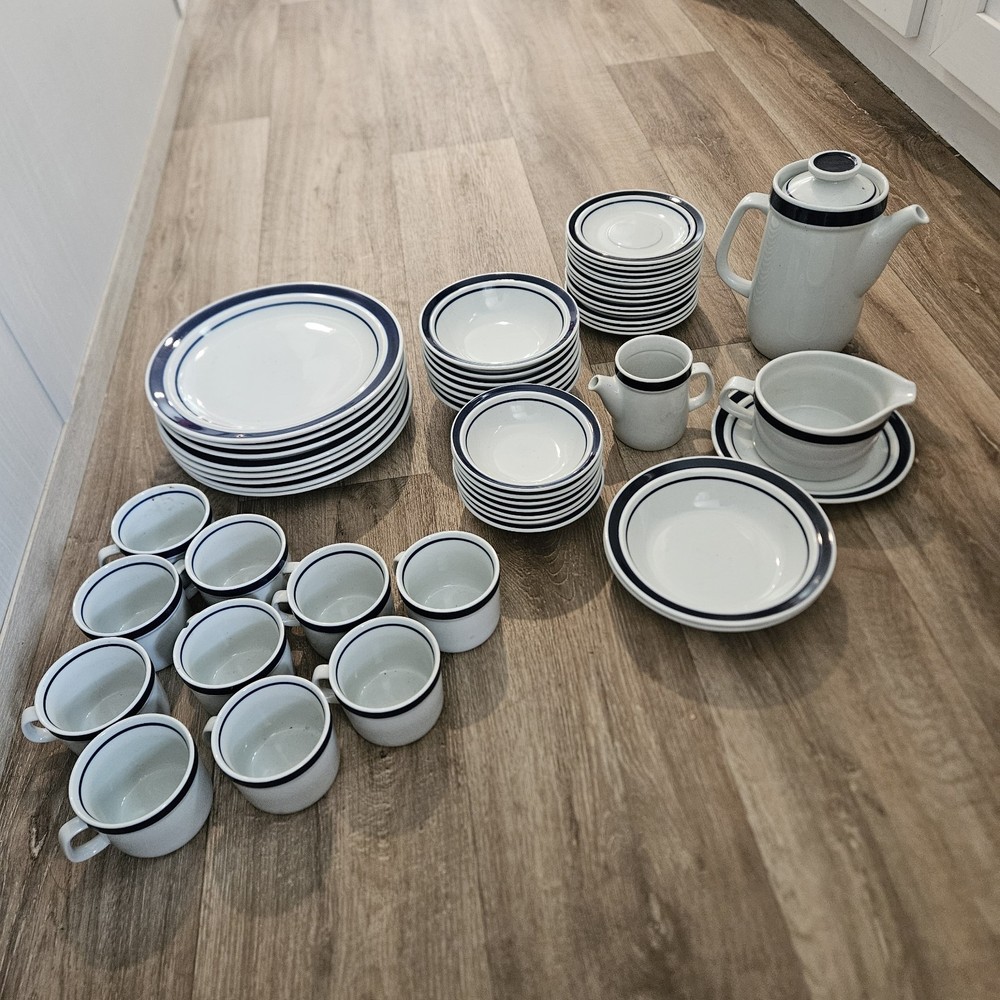 Vintage Blue Monterrey Stoneware