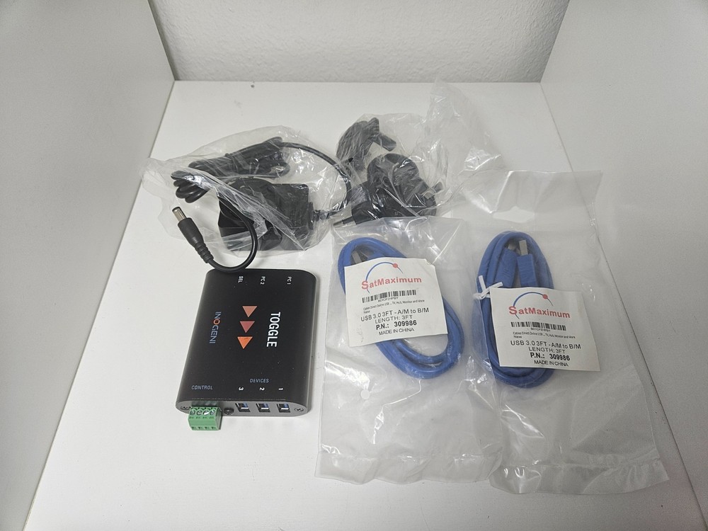 Open Box Inogeni Toggle USB 3.0 Pro A/V Switcher