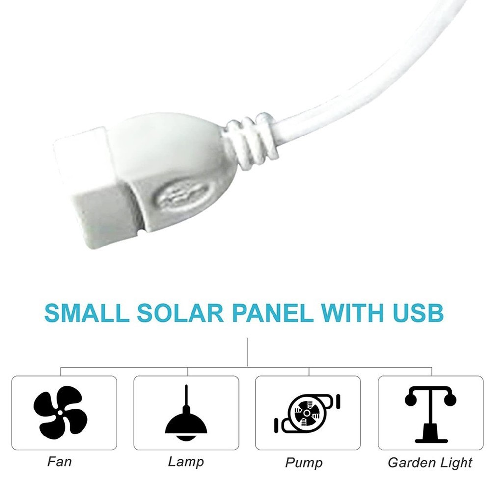 5V Solar Panel Portable Solar Panel IP65 Waterproof Sturdy Epoxy Frame