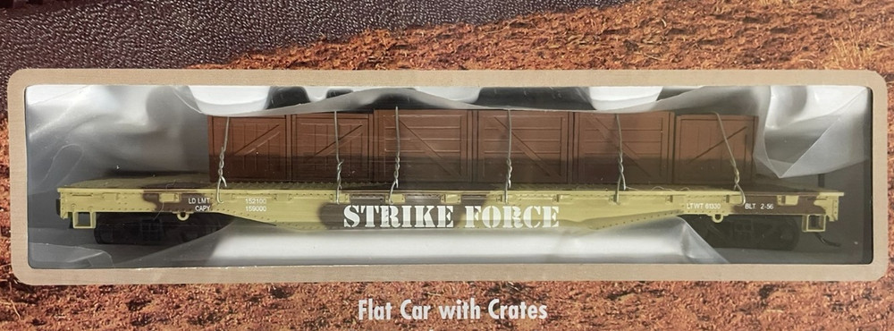 BACHMANN HO #00752 - Strike Force - Military Train Set