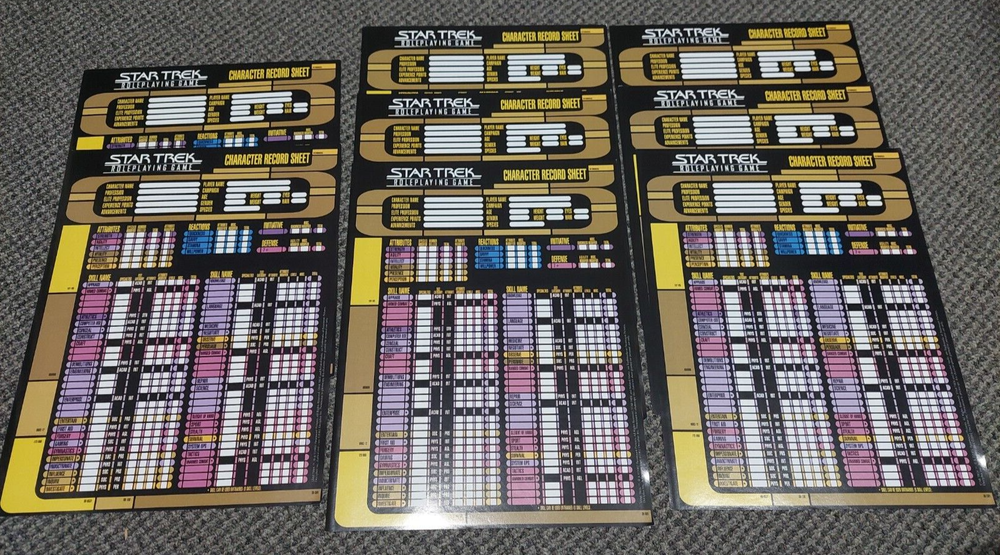 Star Trek Roleplaying Game - Narrator's Screen - Decipher RPG