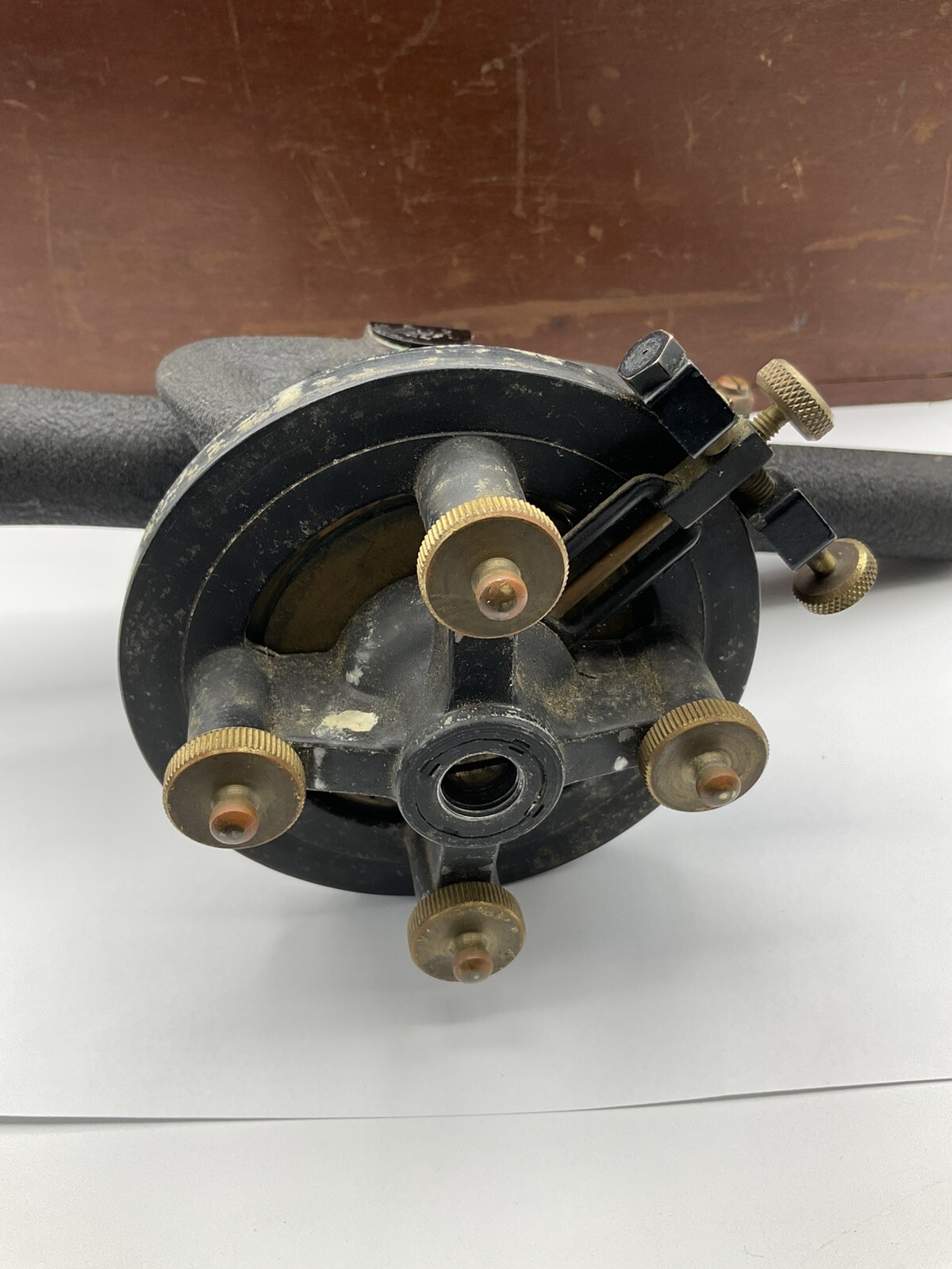 Vintage Berger Engineering Instruments Surveying Transit & Wood Box