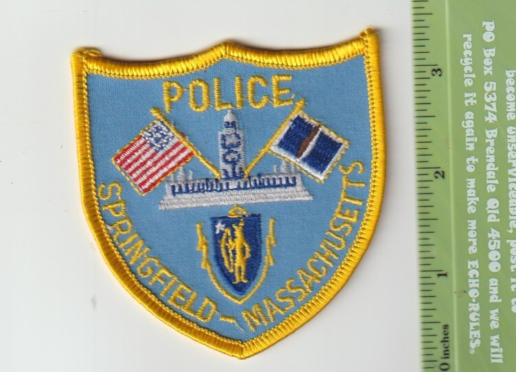 Springfield MA obsolete patch shipped from Australia