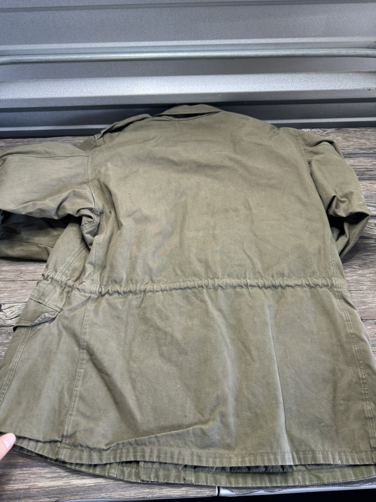 ORIGINAL US ARMY M1943 M43 COMBAT FIELD JACKET Dated
