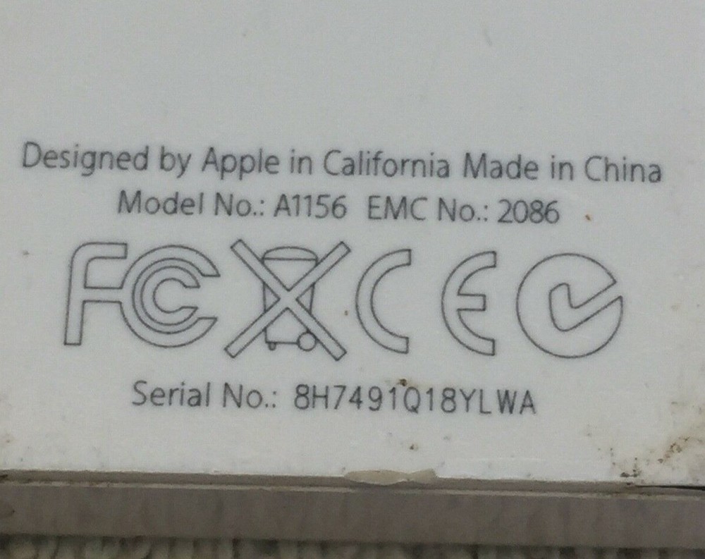 Apple Remote Model A1156 iPod, iMac desktop computers, Mac Mini, Macbook Pro