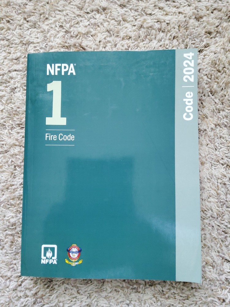 *2024 NFPA  1  Fire Code Paperback Edition