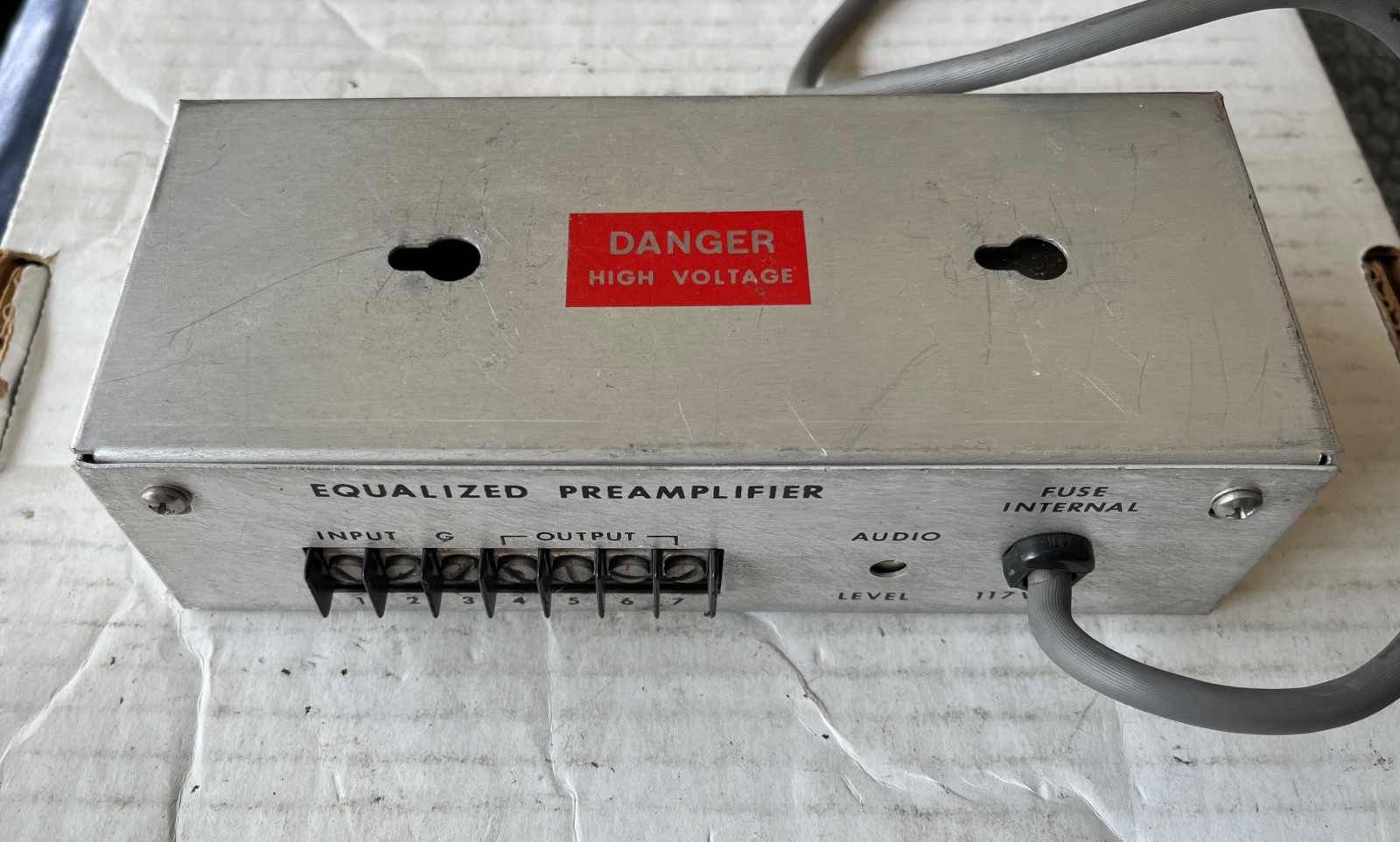 Harris / Gates Pre Amp Vintage Equalized Preamplifier (Part #994-6690-003)