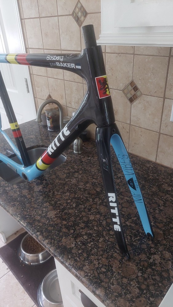 Ritte Bossberg Frame & Fork w/ seatpost topper