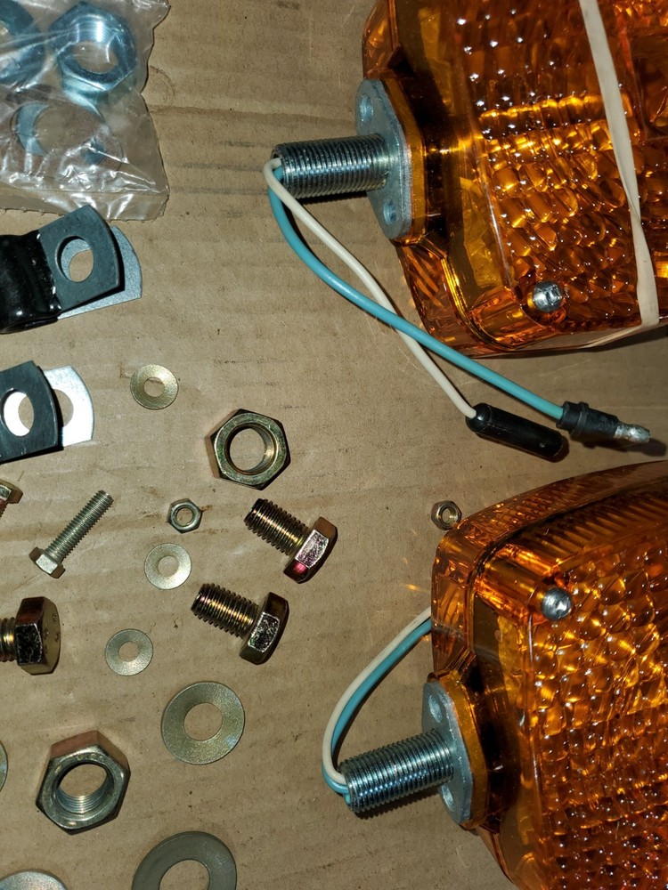 Square Light Kit Amber Lens