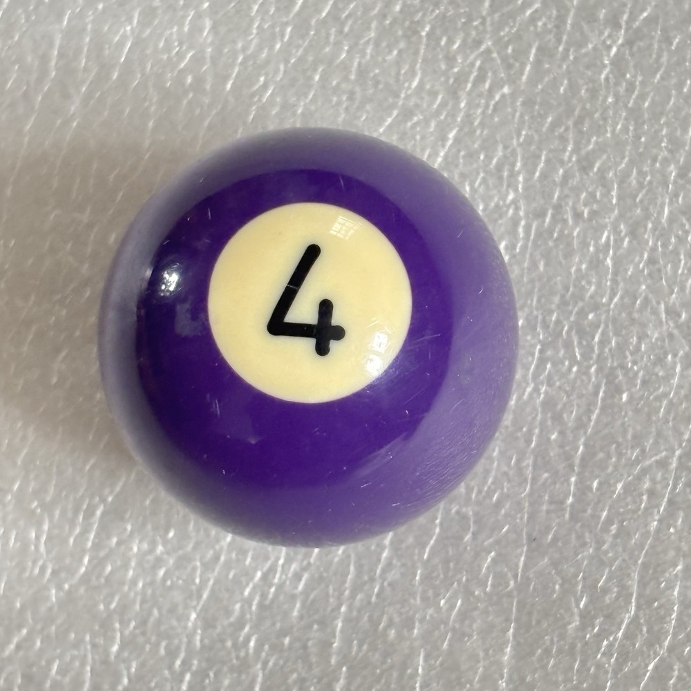 Replacement mini pool ball 1.5 Inch #4