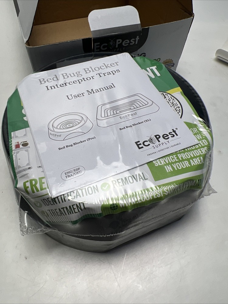 Bed Bug Interceptors – 4 Pack | Bed Bug Blocker (Pro) Interceptor Traps | Insect