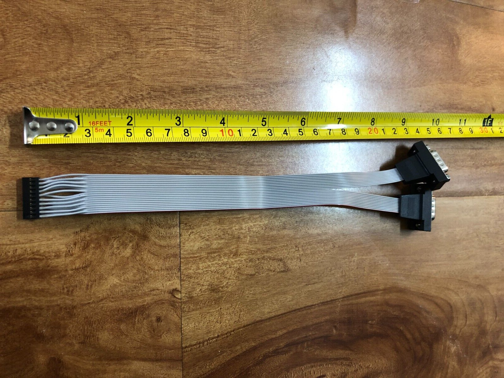 New 50x Advantech 45cm Serial Cable, 2 Connector - 1701200220