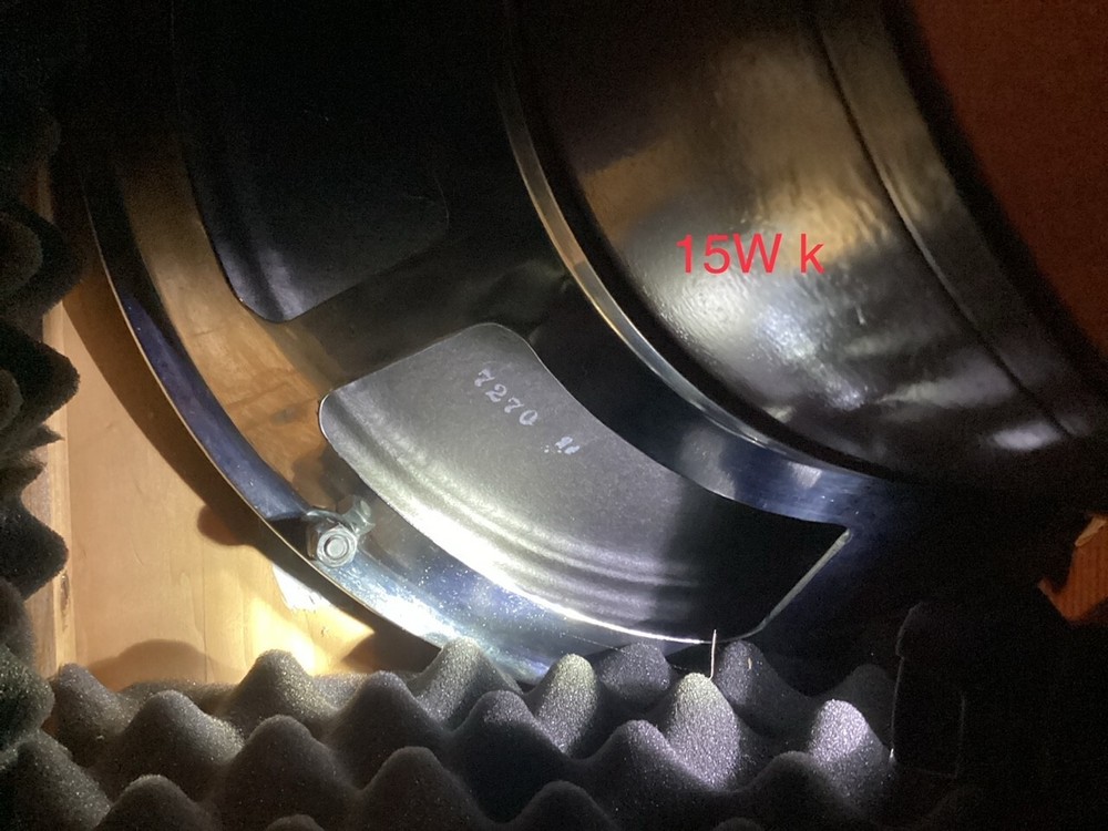 1 Electro Voice 15Wk , Working condition