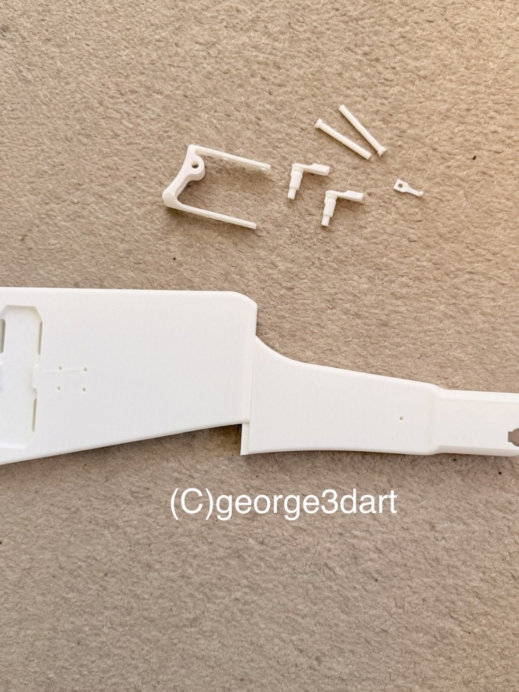 Luger Shoulder Grip Stocker Cosplay Prop