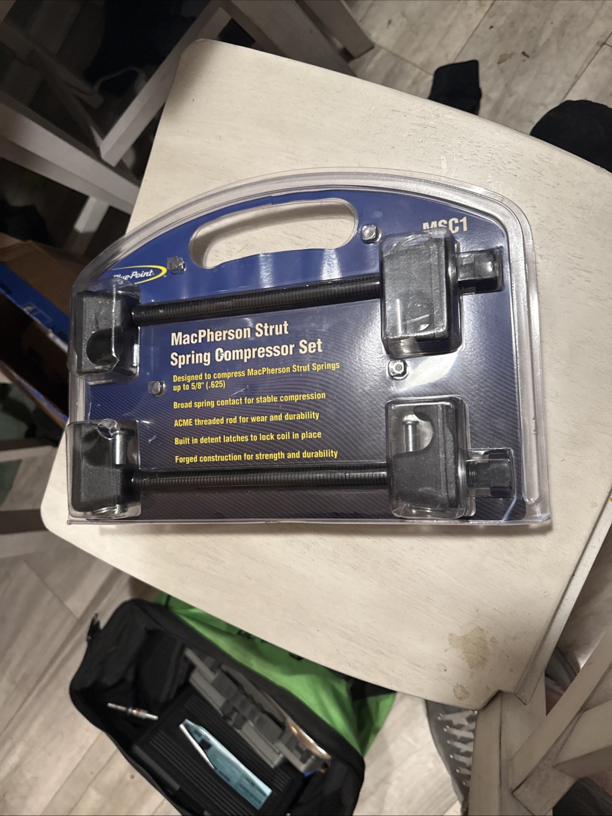 Blue Point Mcpherson Strut Spring Compressor Set Msc1