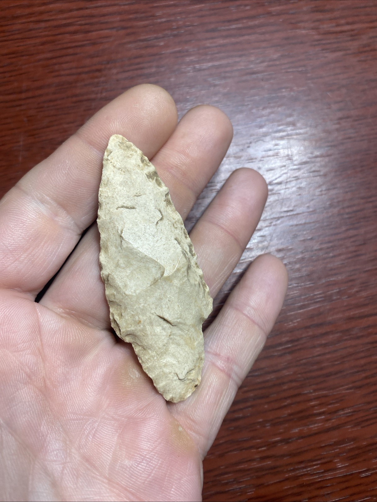 MLC s8275 2 7/8 Adena Stemmed Arrowhead Illinois Artifact