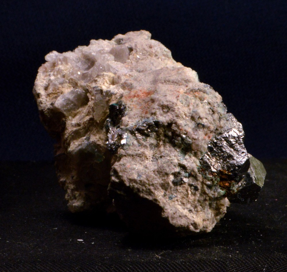 #11,078 Carrollite in matrix - Congo
