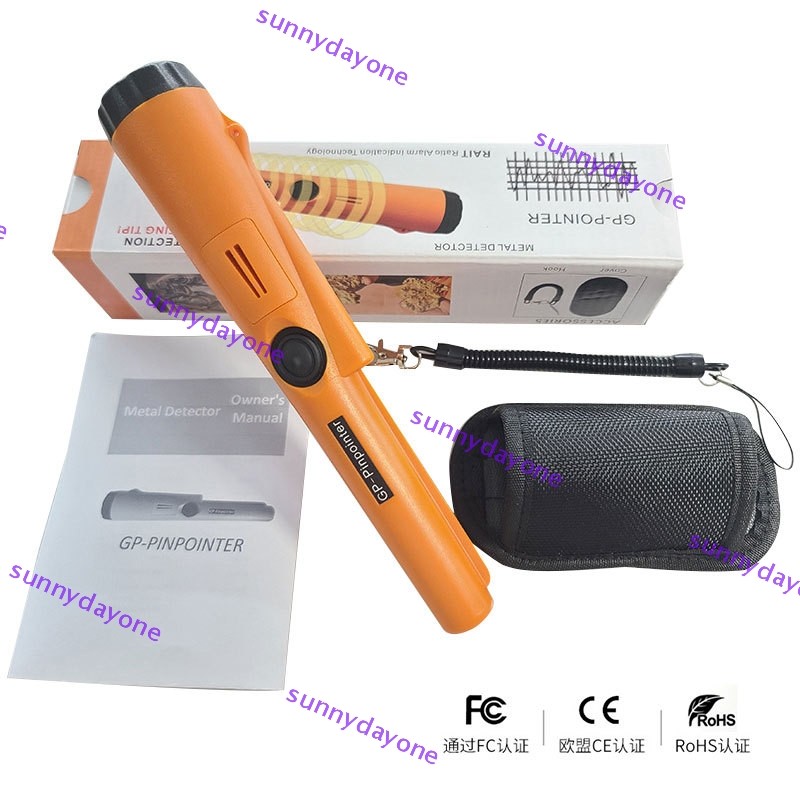 Waterproof HandHeld Metal Detector Pinpointer Sensitive Probe Tester Old Coins