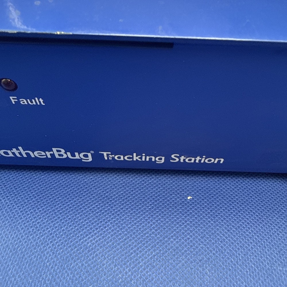 Weather Bug Tracking Station Blue Box Weather Data Logger / Internet Transmitter