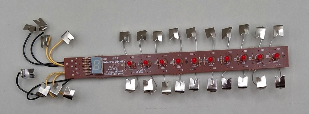 RadioShack Electronics Learning Lab Course, 28-280 LED Digital Display.