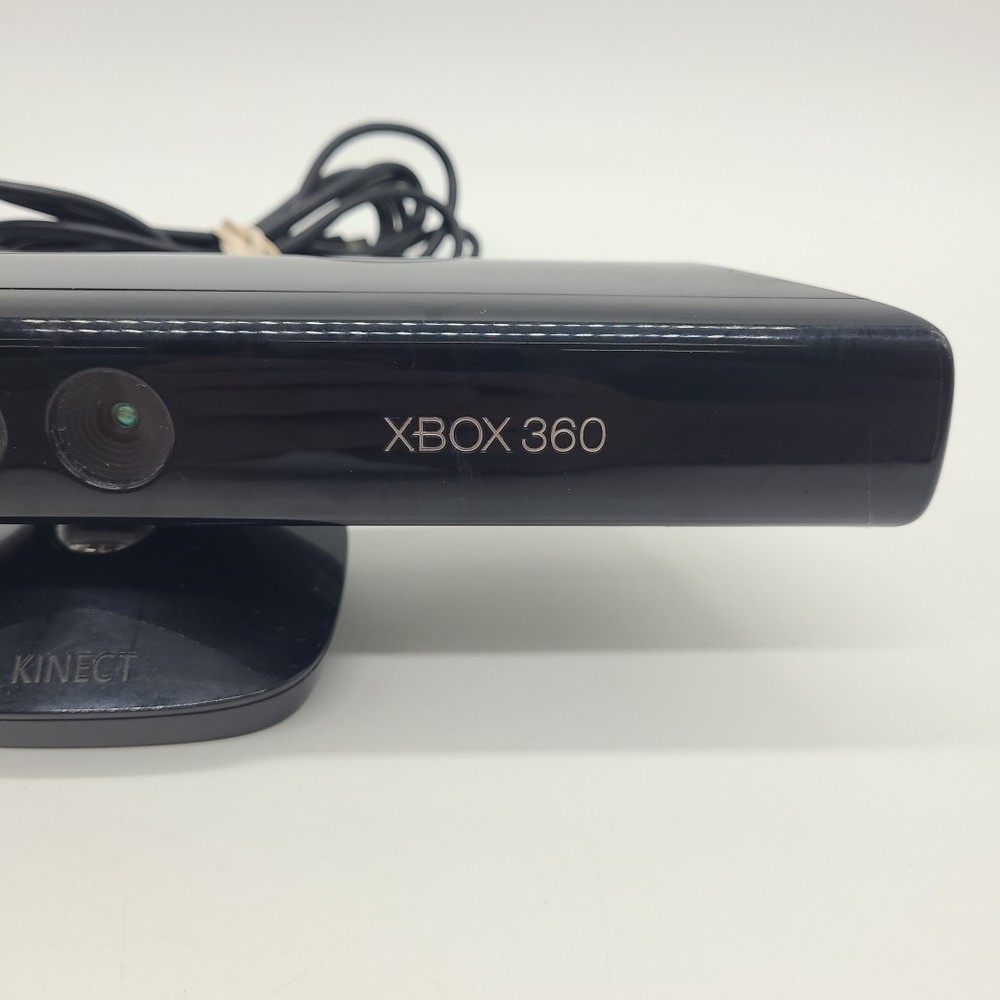 Microsoft Xbox 360 Kinect Sensor Bar Model 1414 Sensor Bar With 2 Games - Black