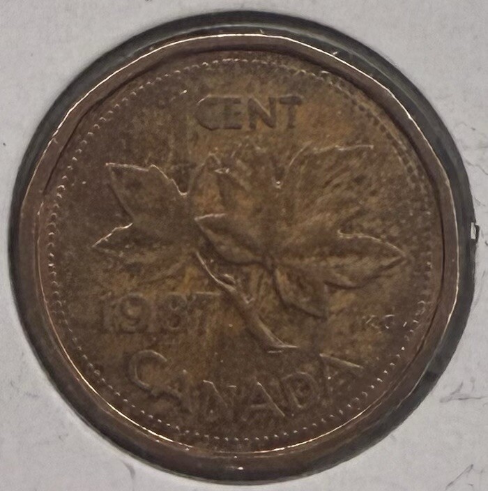 1987 Canada Cent