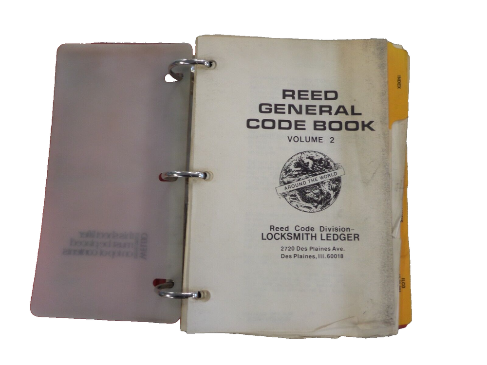 REED GENERAL CODE BOOK VOLUME 2 USED GOOD SHAPE