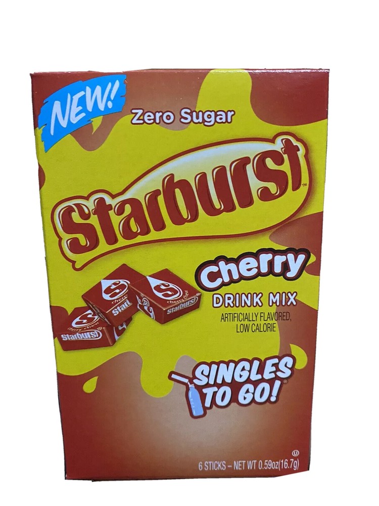 Starburst Cherry Singles Drink Mix 3 Pack