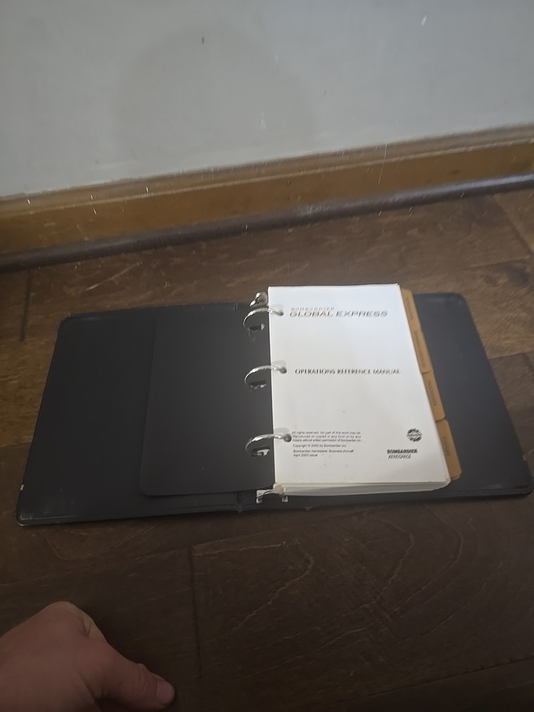 Bombardier Global Express Operations Reference Manual