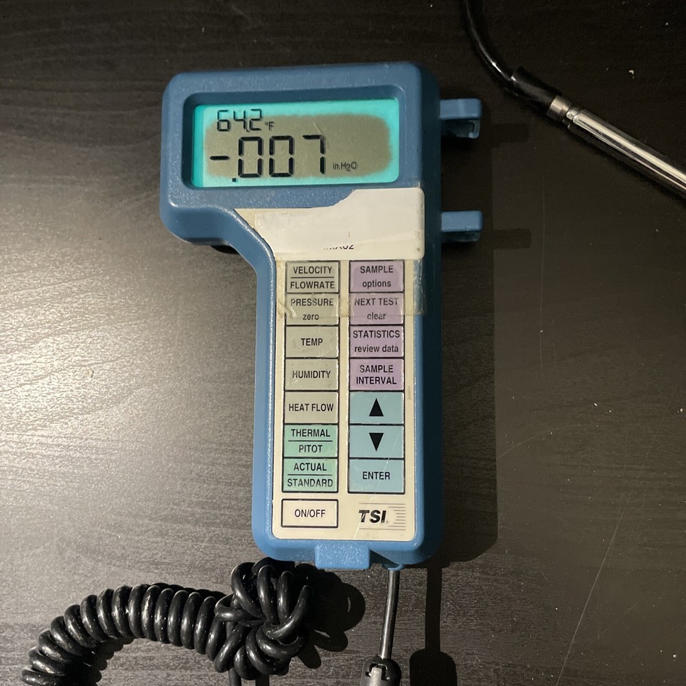 TSI VelociCALC Plus 8386A Multi-Parameter Temperature Velocity Meter