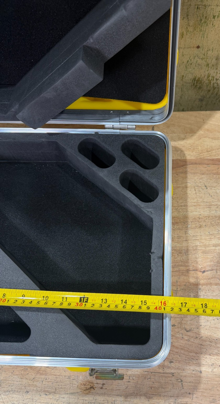 Thermodyne Storage Case 17.25x14.75x7" Handheld Military Waterproof Hardigg