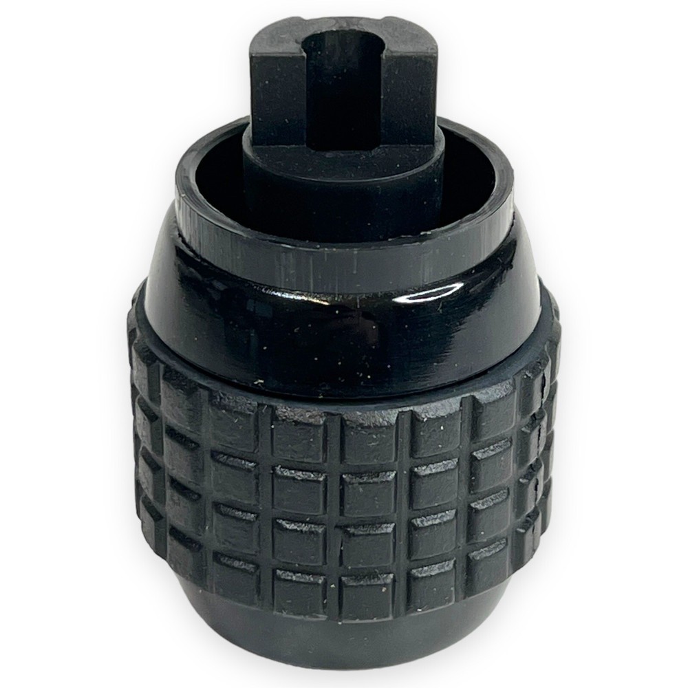 Rotary Handle ø 45mm Shaft ø 8x6.5mm Black for FAEMA, E64, E66, E98, E98 COMPACT