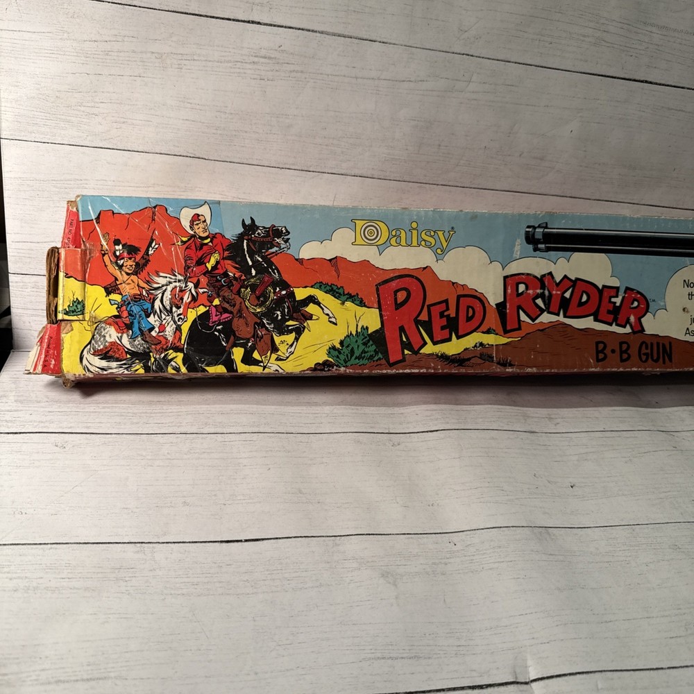1980'sRed Ryder BB Gun Box- Box Only